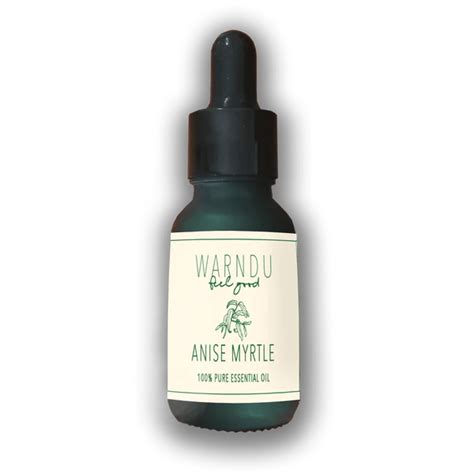 Warndu Anise Myrtle Essential Oil Blend Ml Pure Ancient