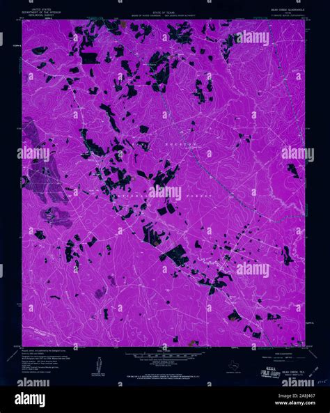 Map Of Bear Creek Hi Res Stock Photography And Images Alamy