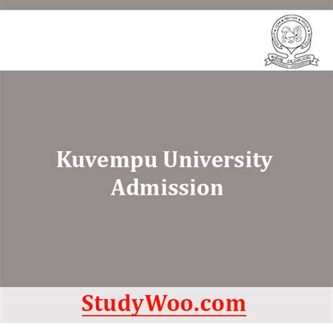 Kuvempu University Admission 2024-25: UG, PG Eligibility & Last Date