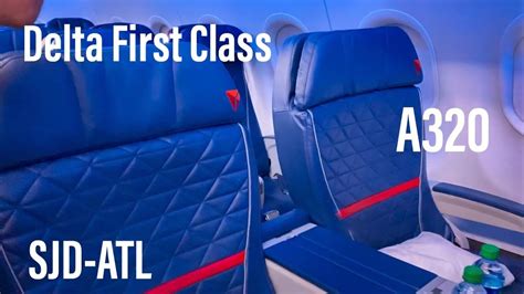 Delta Domestic First Class A320 Youtube