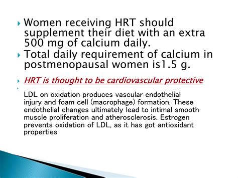 Hormone Replacement Therapy Hrt Ppt