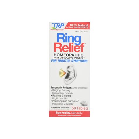 The Relief Products Ring Relief Fast Dissolving Tablets 50 Ea — Qarstores