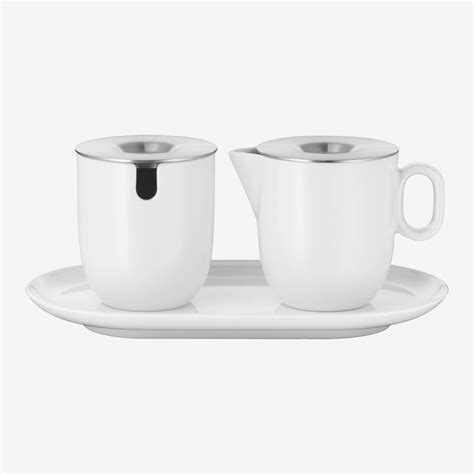 WMF Barista Zucker Milch Set 3 tlg Weiß Worldshop