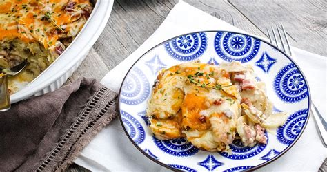 How To Make Scalloped Potatoes And Ham Adventures Of Mel