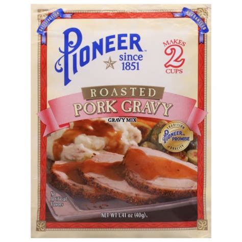 Pioneer™ Roasted Pork Gravy Mix 1 41 Oz Qfc