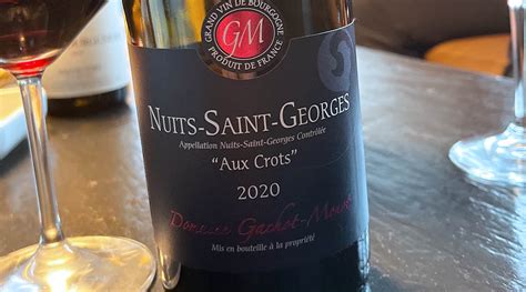 Domaine Gachot Monot Nuits Saint Georges Aux Crots Bourgogne