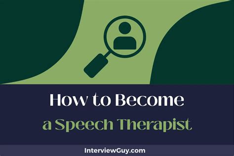 How To Become A Speech Therapist Speak Fluent Future