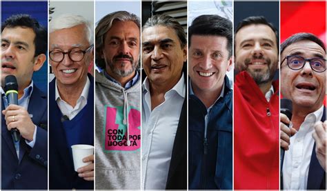 Candidatos A La Alcaldía De Bogotá Reaccionan A Encuesta