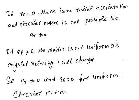 The Radial And Tangential Acceleration Are Represented By Ar And At