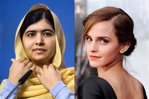 Malala Yousafzai Reveals That Emma Watson Is The Reason She Identifies