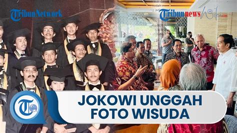 Seolah Bantah Isu Soal Ijazah Palsu Jokowi Unggah Foto Wisuda UGM