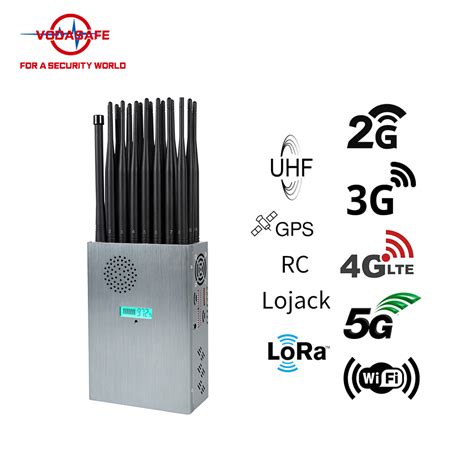 Antennas Signal Jammer For Gsm Lte G G Gps Wifi Lojack Mobile