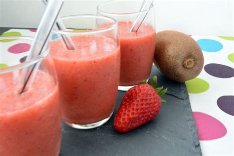 Recette De Smoothie Vitamin Fraise Kiwi