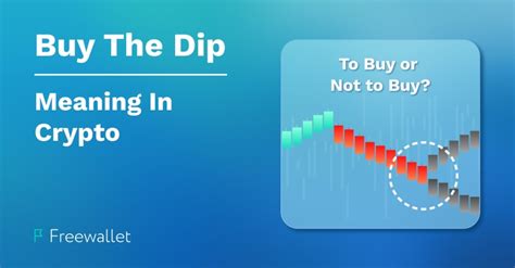 Buy The Dip: Meaning In Crypto | Freewallet