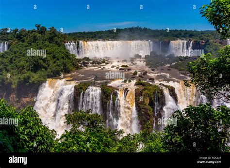 Iguazu Falls, Brazilian side Stock Photo - Alamy