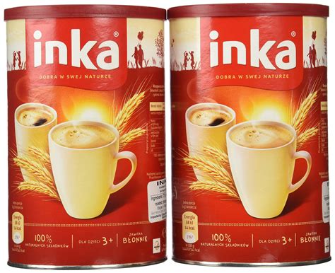 Inka 2 Cans Of Instant Grain Coffee Drink 7oz Each Walmart