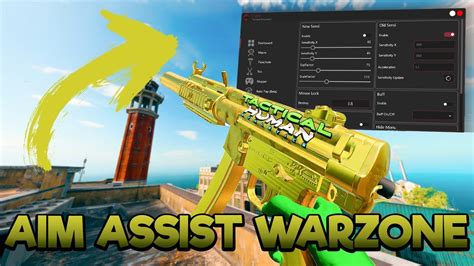 TUTORIAL DE COMO TER AIM ASSIST NO TECLADO E MOUSE NO WARZONE YouTube