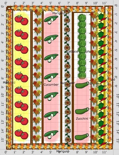 Vegetable Garden Layout For Beginners Garden Design Ideas