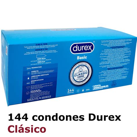 Preservativos Durex Slim Fit Basic Natural