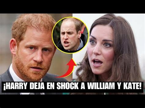 Harry REGRESA Por SORPRESA A Inglaterra SALVA A Kate Middleton Que