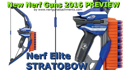 Nerf N Strike Elite Stratobow And Pocketstrike Blaster Previews Nga