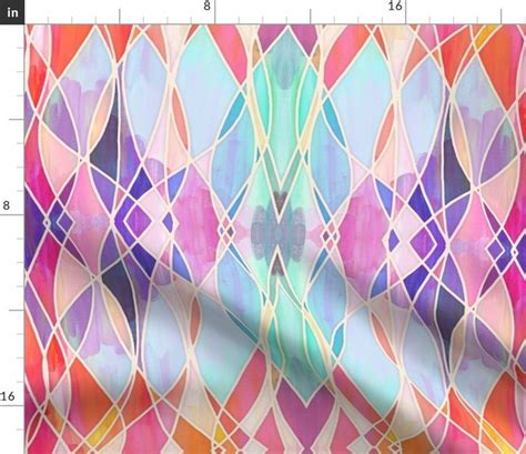 Colorful Fabrics Digitally Printed By Spoonflower Super Colorful