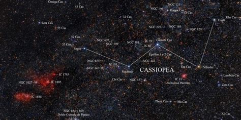 Constellation Of The Month October Cassiopeia Keighley Astronomical Society