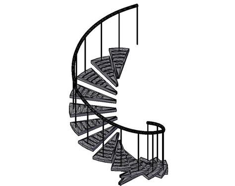 How To Draw Spiral Stairs In Autocad Design Talk