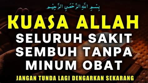 Doa Penyembuh Segala Penyakit