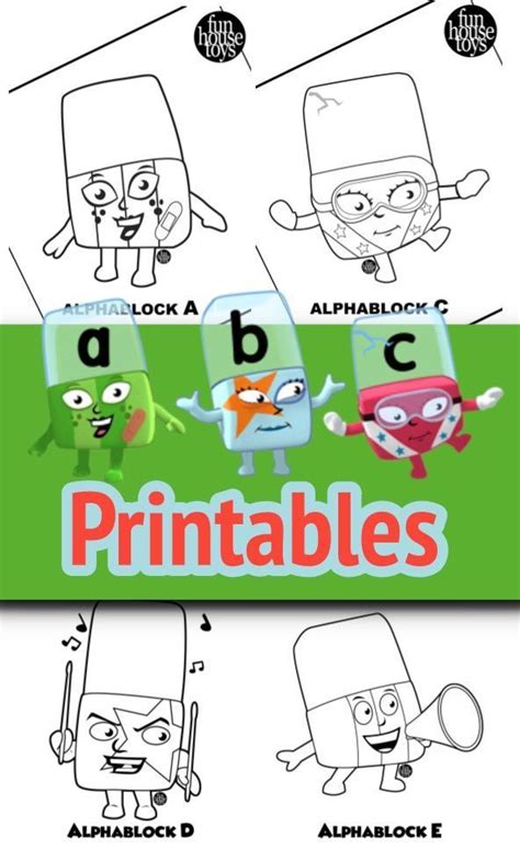 Printable Alphablocks Pages In 2023 Phonics Kindergarten Educational