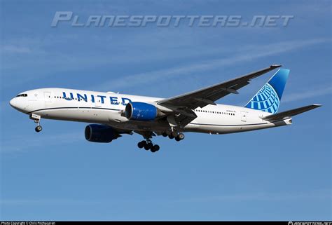 N796UA United Airlines Boeing 777 222ER Photo By Chris Pitchacaren ID