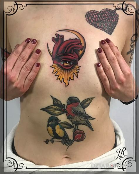 Tatua Neotradycyjne Wrzuty Autor Make Art Tattoo Studio Dziarownia Pl