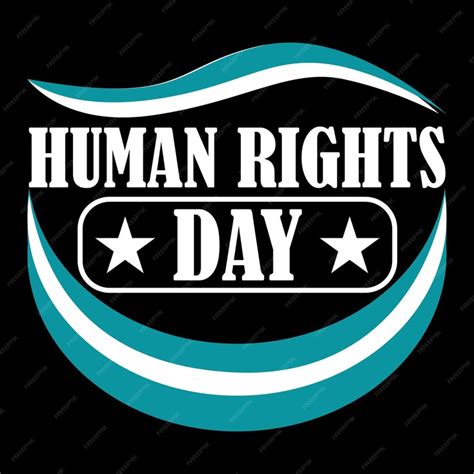 Premium Vector Best Happy Human Rights Day T Shirt Design Vector