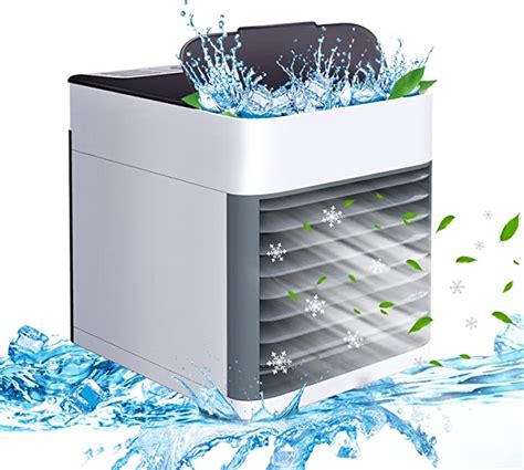 Portable Air Conditioner 3 In 1 Evaporative Air Cooler 4 Speed Mini Air Conditioners With Usb