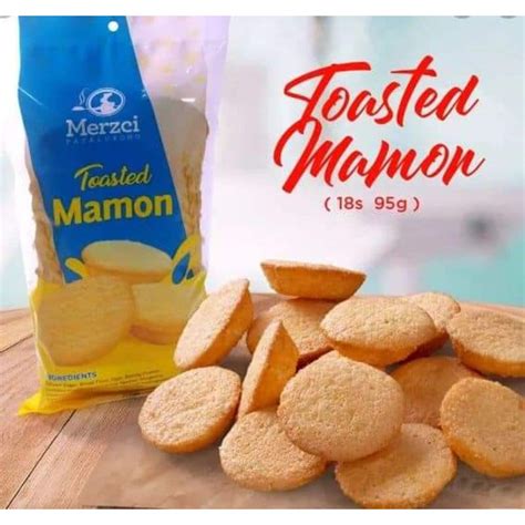 Toasted Mamon 18s 95g Merci Pasalubong Shopee Philippines