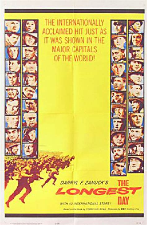 The Longest Day Original 1963 Us One Sheet Movie Poster Posteritati