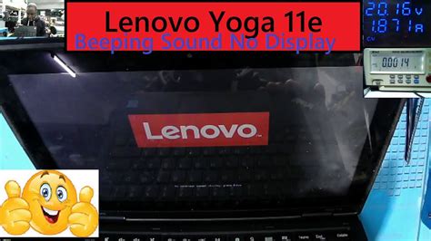 Lenovo ThinkPad Yoga 11e Continuously Beeping With No Display I Think