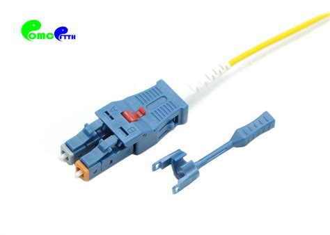 Polarity Switchable Fiber Patch Cord Uniboot LC LC Duplex With Push