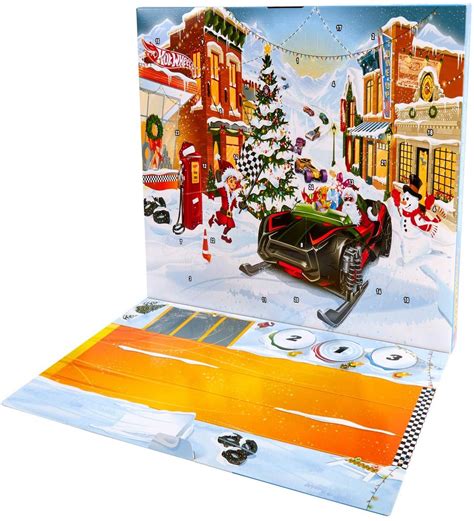 Адвент календарь Машинки Хот Вилс от Hot Wheels фигурки купить в интернет магазине Obetty
