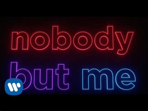 Michael Bublé Nobody But Me Official Lyric Video Youtube