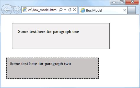 Css Positioning The Box Model