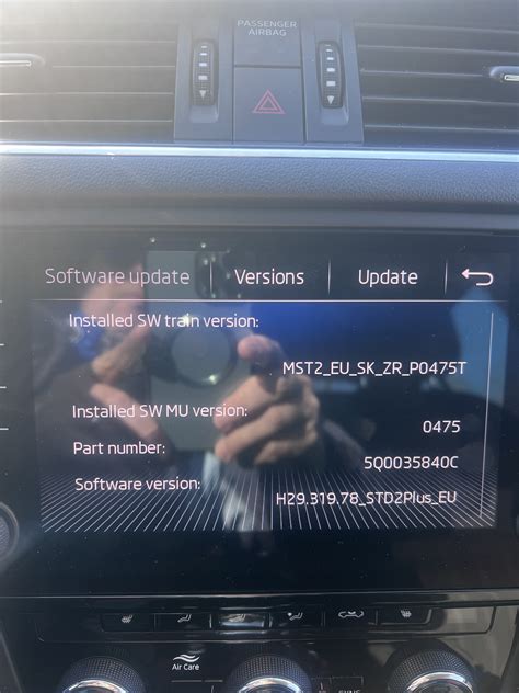 Amundsen MIB2 Firmware Update Page 132 Skoda Octavia Mk III 2013