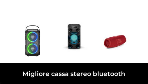 Migliore Cassa Stereo Bluetooth Nel Secondo Gli Esperti