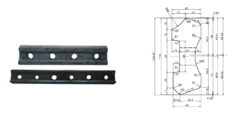 Rail Shoulder And Fish Plate Aruba Tech Professional Manufacture Of