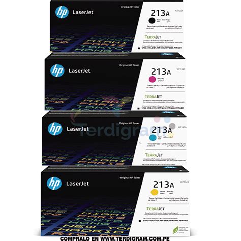 CARTUCHO DE TONER HP 213A W2131A CYAN 3 000PG Terdigram