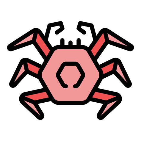 Alaska Crab Icon Vector Flat 28097447 Vector Art At Vecteezy