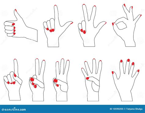 Counting Fingers Royalty Free Stock Photo - Image: 10590205