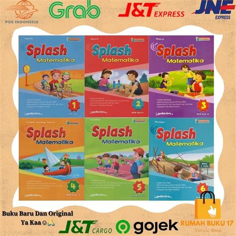 Jual Kurikulum Merdeka Buku Splash Matematika Kelas 1 2 3 4 5 6 SD MI