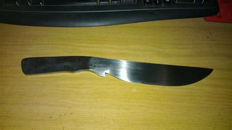 First proper knife at my own forge - Knife Making - I Forge Iron