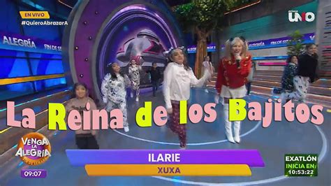 Venga la Alegria Natália Subtil em dia de Xuxa ao som de Ilarie